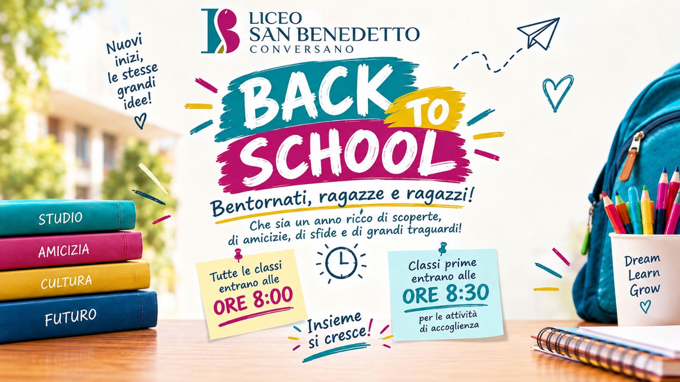 Inizio delle attività didattiche Anno Scolastico 2026/2027 - 